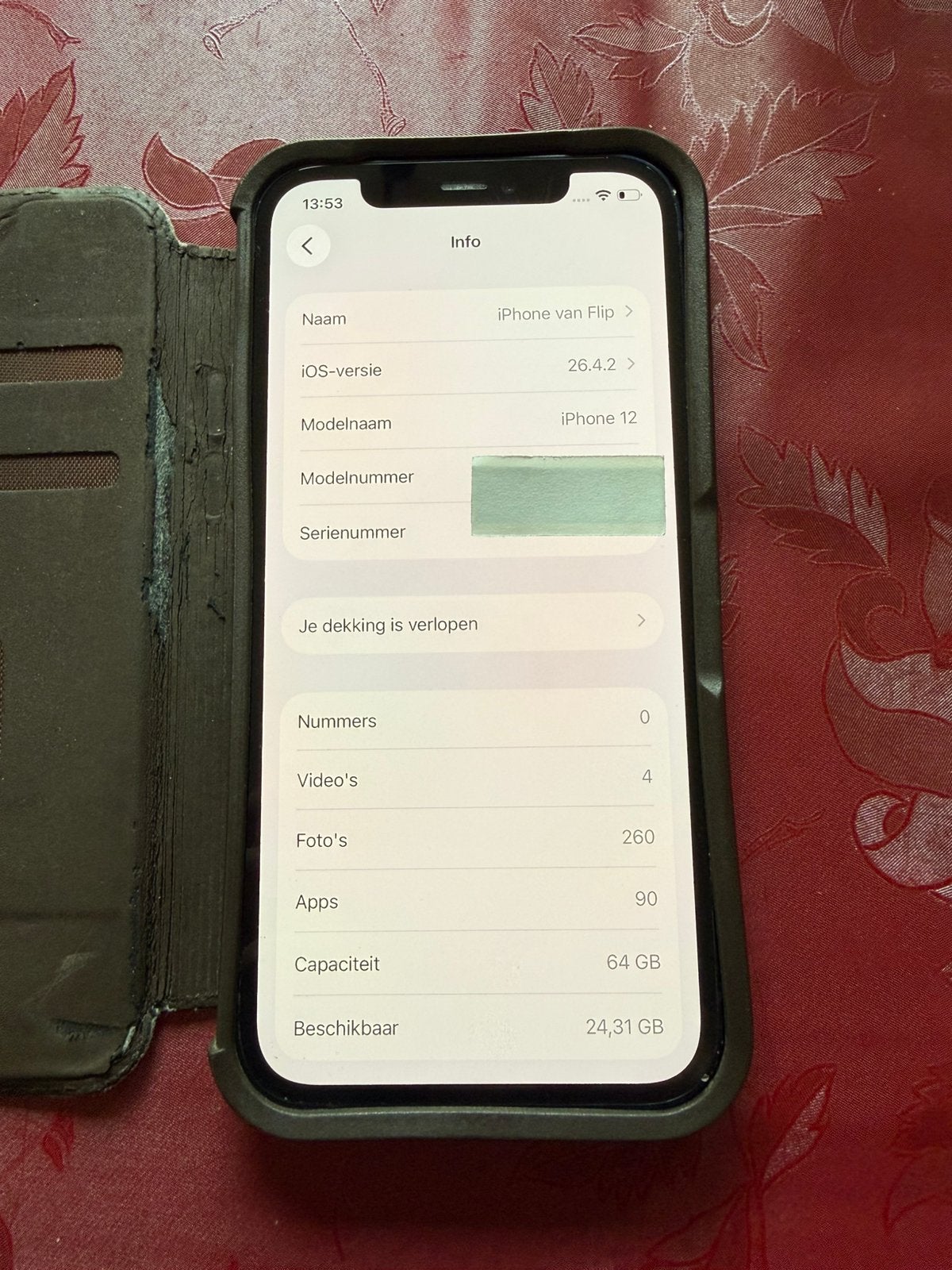 I-phone 12 64 Gb, Zwart, Ophalen of Verzenden, Zo goed als nieuw, IPhone 12