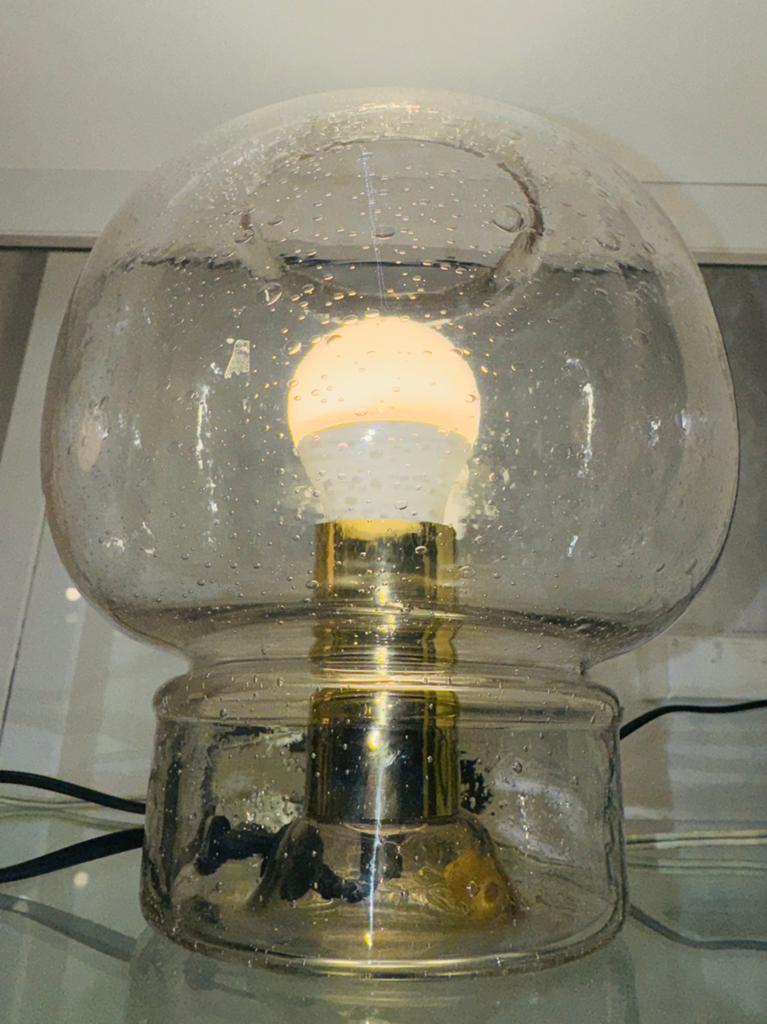 Vintage tafellamp Glashutte Limburg, Huis en Inrichting, Lampen | Tafellampen, Ophalen of Verzenden, A, A, A