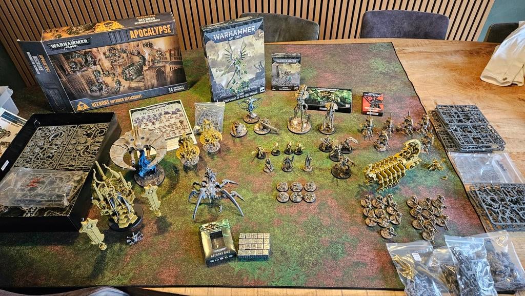 Warhammer 40K Necrons – Indomitus & Outrider Detachment, Gebruikt, Figuurtje(s), Ophalen of Verzenden, Warhammer 40000