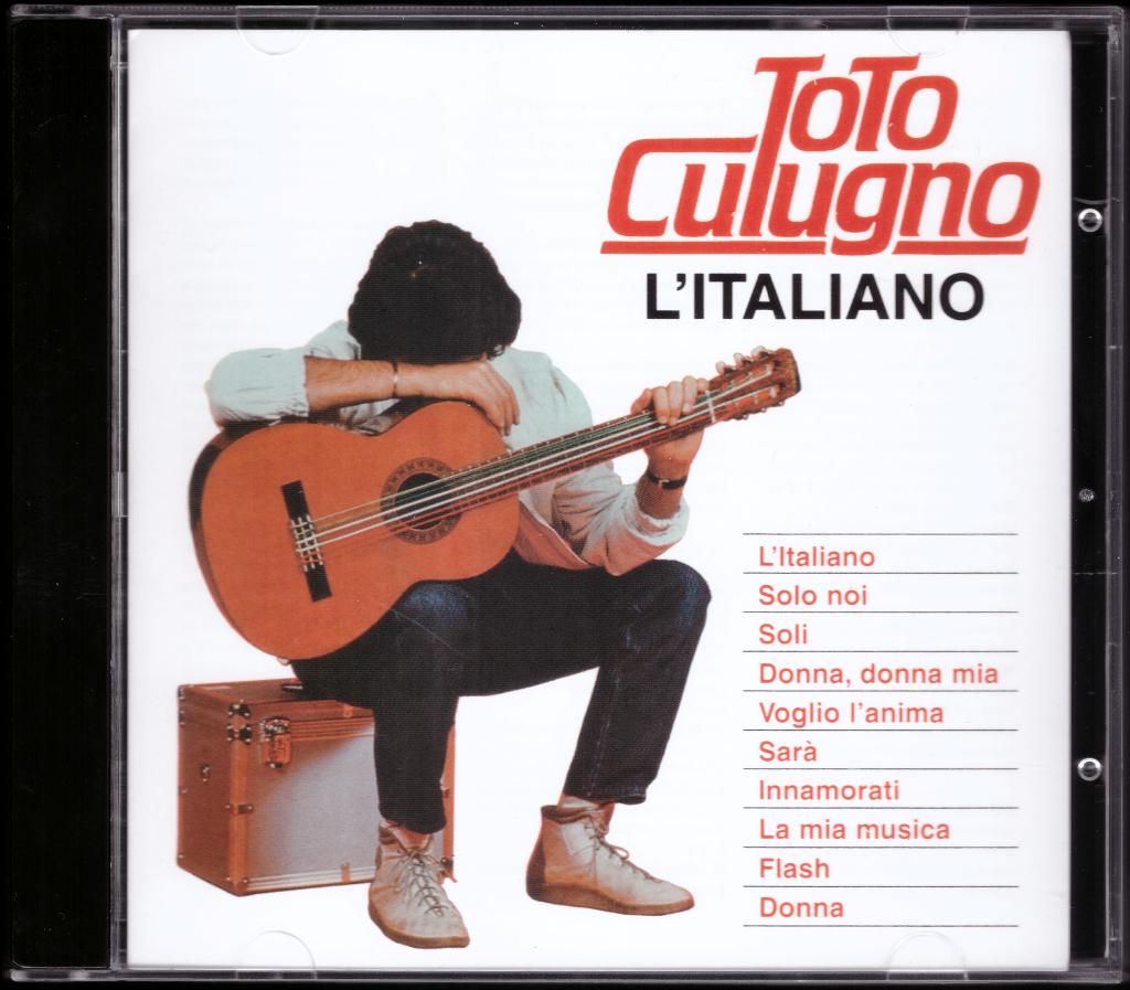 Toto Cutugno CD L'Italiano, Cd's en Dvd's, Verzenden, 2020 tot heden, Zo goed als nieuw