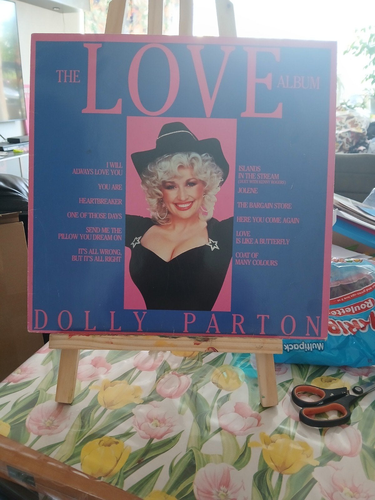 Dolly Parton - The Love Album LP (Pop, Country), LP, Gebruikt, Pop, Ophalen of Verzenden