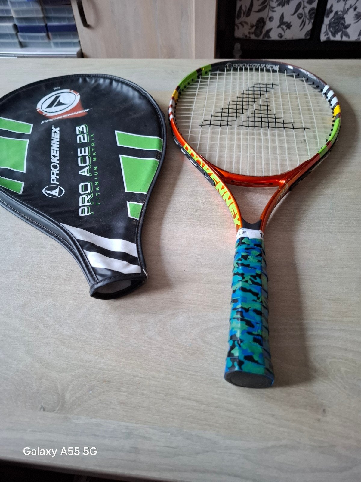 ProKennex Pro Ace 23 Titanium Matrix Tennisracket 23 inch, Gebruikt, Onbekend, Ophalen of Verzenden, L0