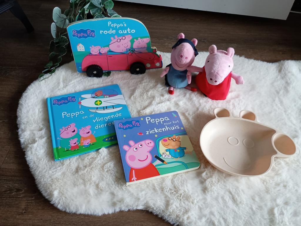 Peppa Pig pakket! Boeken, knuffels etc., Ophalen of Verzenden, Overige typen