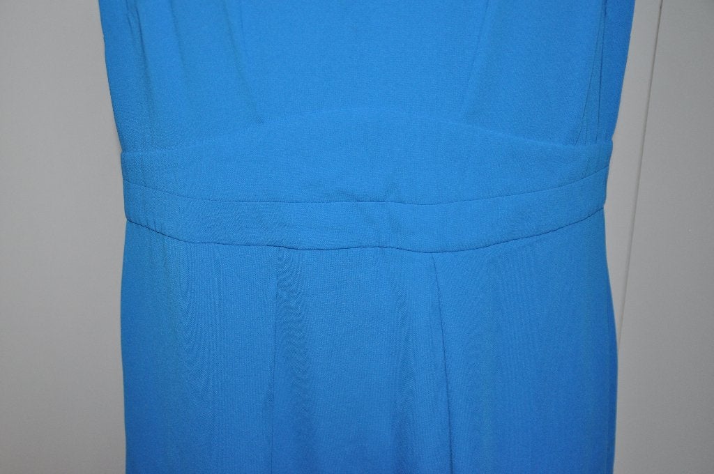 XYZ60 Jurk Blauw Steps maat 44, Blauw, Jurk, Ophalen of Verzenden, Zo goed als nieuw