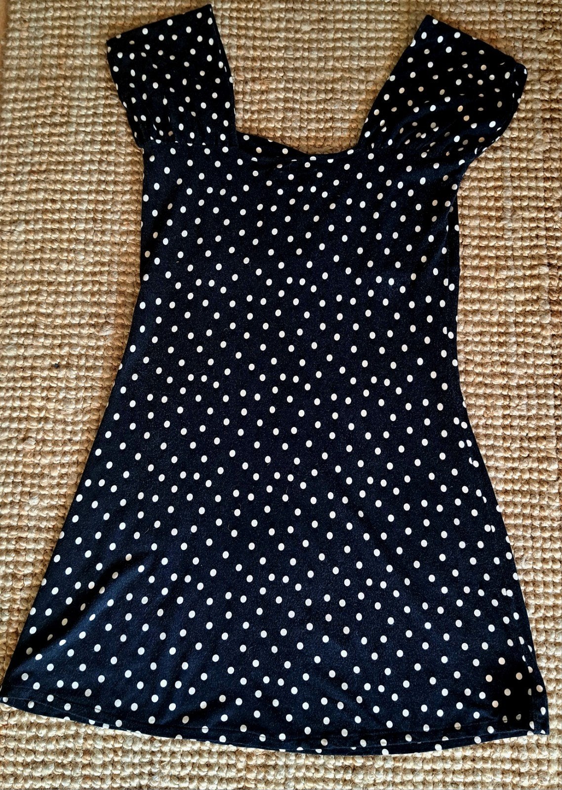 King Louie retro polkadot top, Kleding | Dames, Maat 38/40 (M), Zwart, Ophalen of Verzenden, Korte mouw