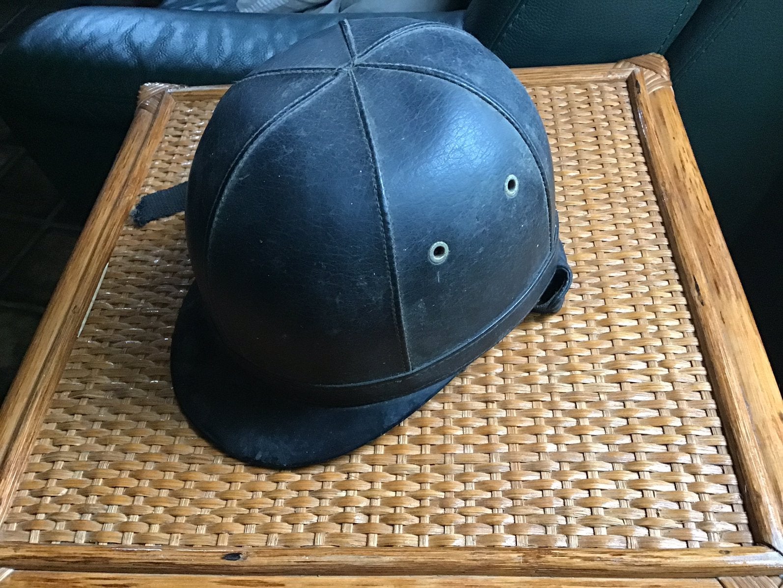 Vintage paardenhelm toque cap Choplin, Ophalen of Verzenden, Gebruikt