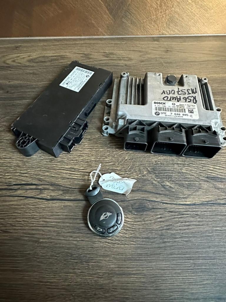 Complete Startset Mini Cooper R56 (ECU + CAS3 + Sleutel), Auto-onderdelen, Ophalen of Verzenden