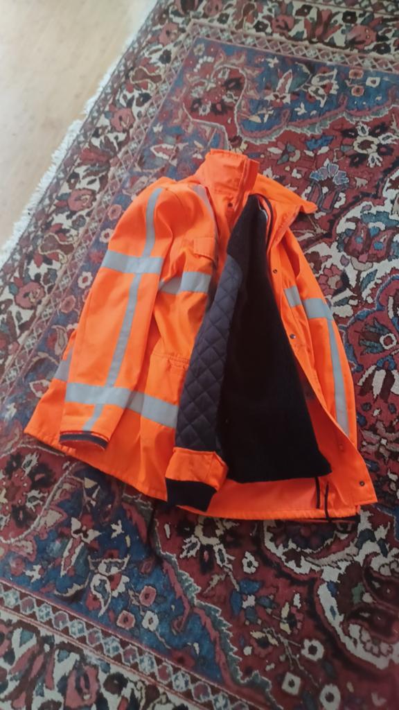 Xxl werkjes reflectie, Kleding | Heren, Jassen | Winter, Ophalen of Verzenden, Zo goed als nieuw