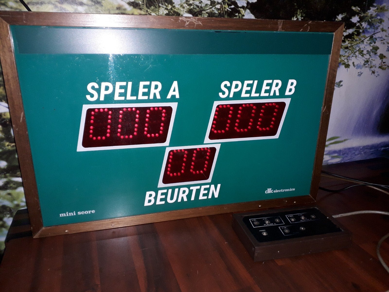 Digitaal Biljart Scorebord, Ophalen of Verzenden, Gebruikt