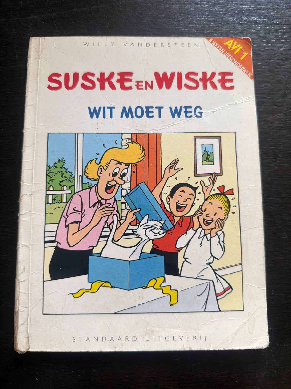 Suske en Wiske - Wit Moet Weg (Jonge Lezertjes), Boeken, Eén stripboek, Ophalen of Verzenden, Gelezen