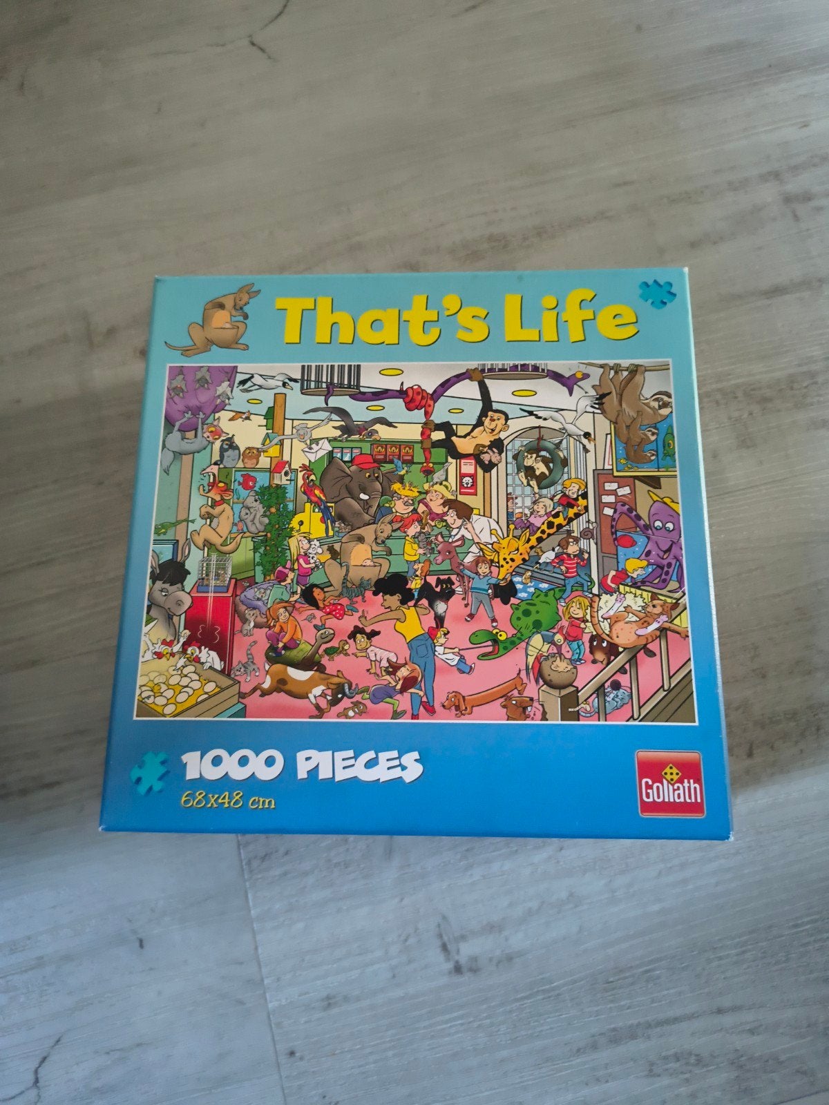 That's Life puzzel compleet!, Ophalen of Verzenden, 500 t/m 1500 stukjes, Zo goed als nieuw, Legpuzzel
