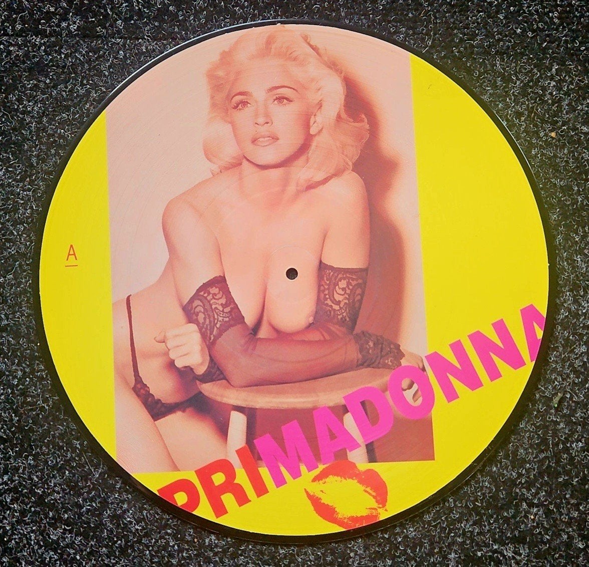 Madonna - Primadonna Picture Disc Vinyl (JR07), 1990 - 1999, Picture disc, Ophalen of Verzenden, Zo goed als nieuw