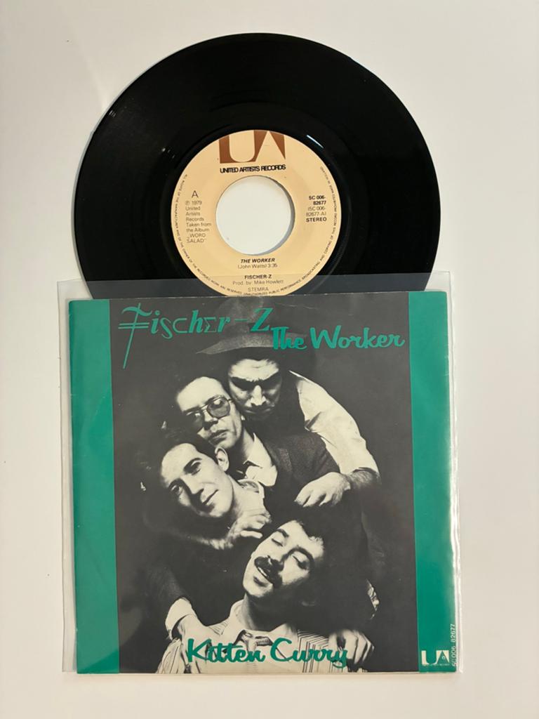 Fischer-Z - The worker, Ophalen of Verzenden, 7 inch, Single