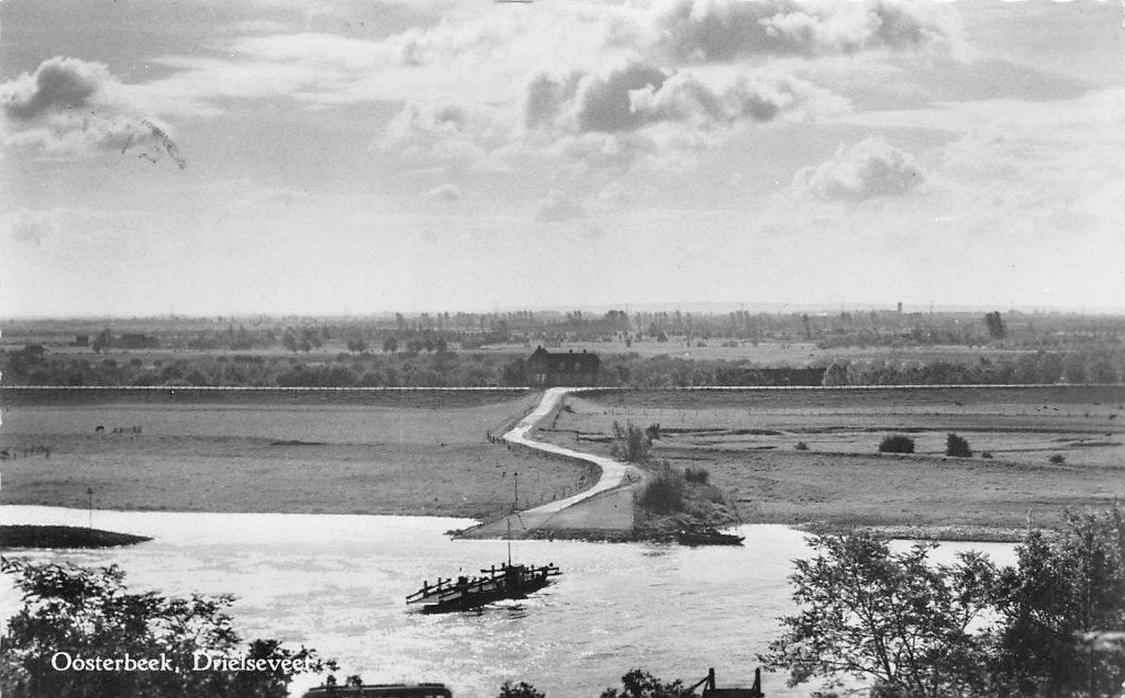 521 Oosterbeek - Drielsche Veer, Verzenden, 1940 tot 1960, Gelopen, Gelderland