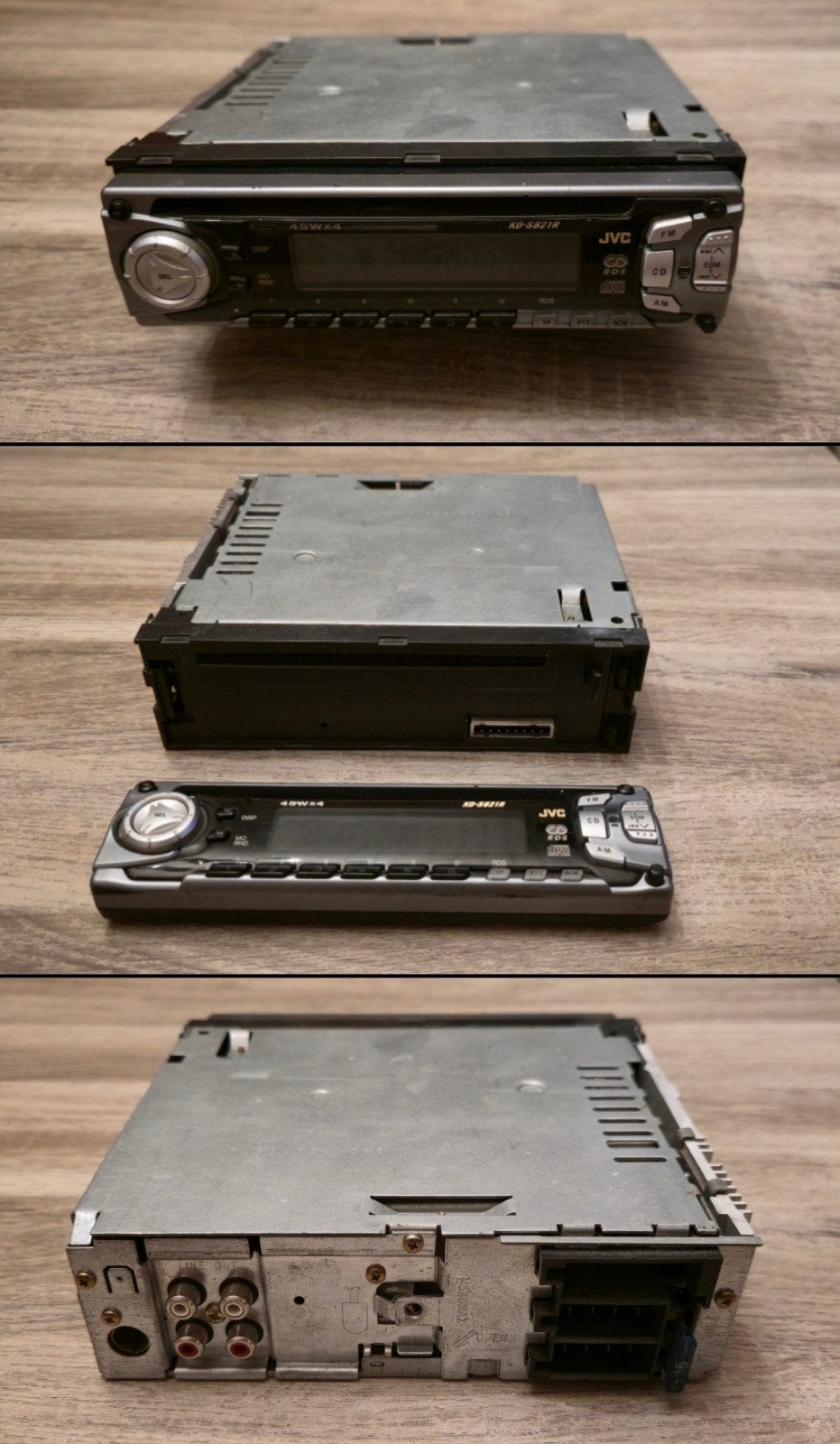 Nieuwstaat JVC KD-S680 Stereo CD-Speler/ FM Autoradio., Ophalen of Verzenden, Zo goed als nieuw