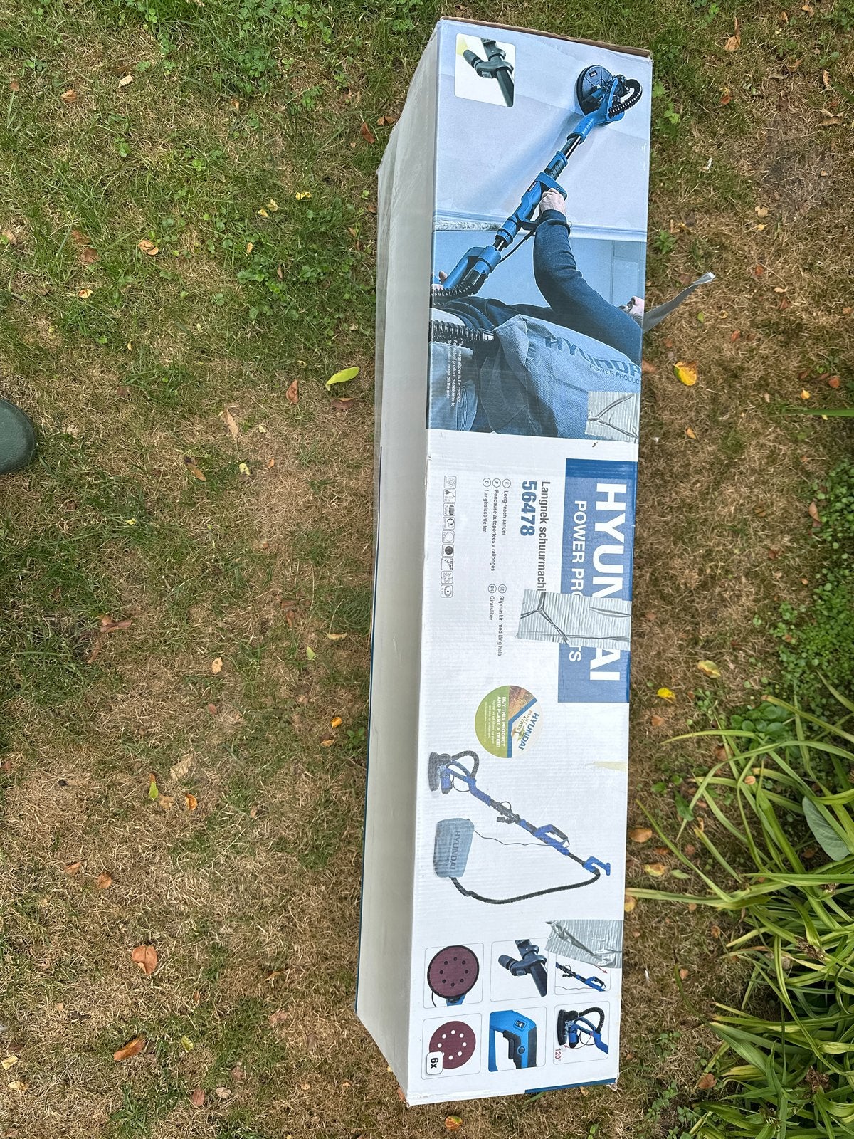 Hyundai Power Products Langnek schuurmachine 58478, Doe-het-zelf en Verbouw, Gereedschap | Schuurmachines, Ophalen, Gebruikt, Overige typen