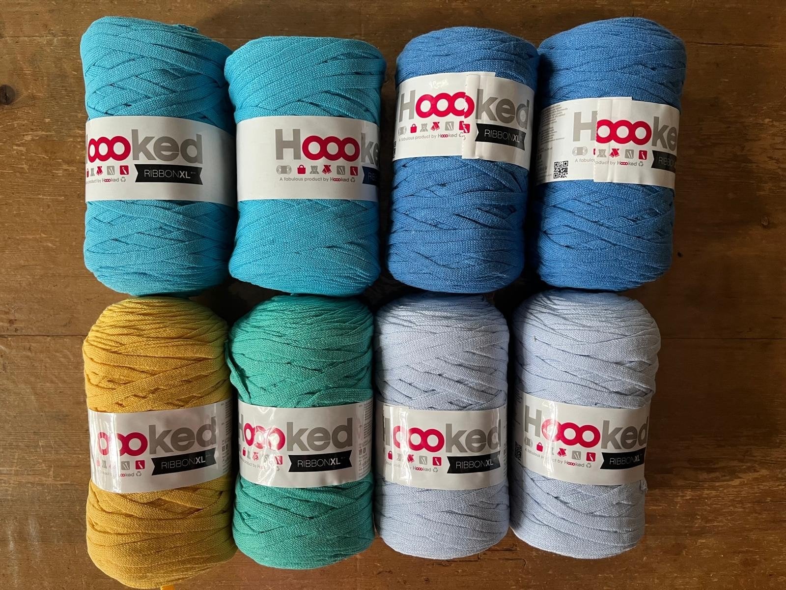haak garens Hooked Ribbon xl., Ophalen of Verzenden, Nieuw, Haken, Wol of Garen