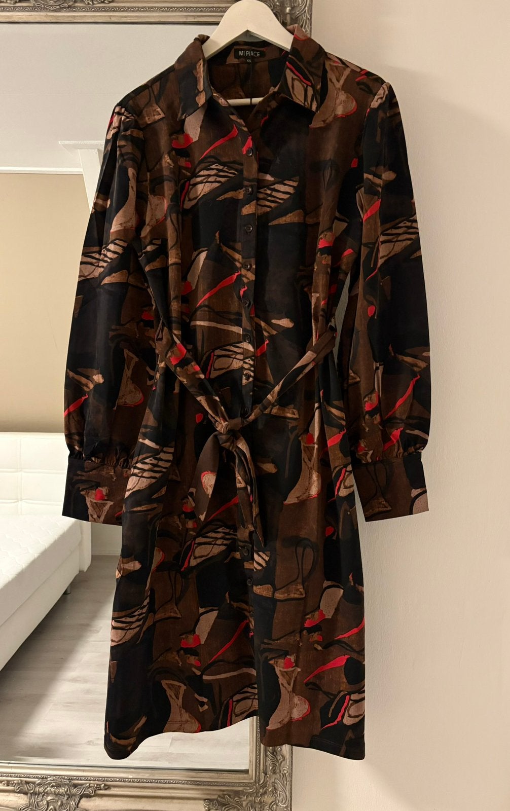 Mi Piace travelstof jurk maat XXL, Ophalen of Verzenden, Nieuw, Maat 46/48 (XL) of groter, Meerkleurig