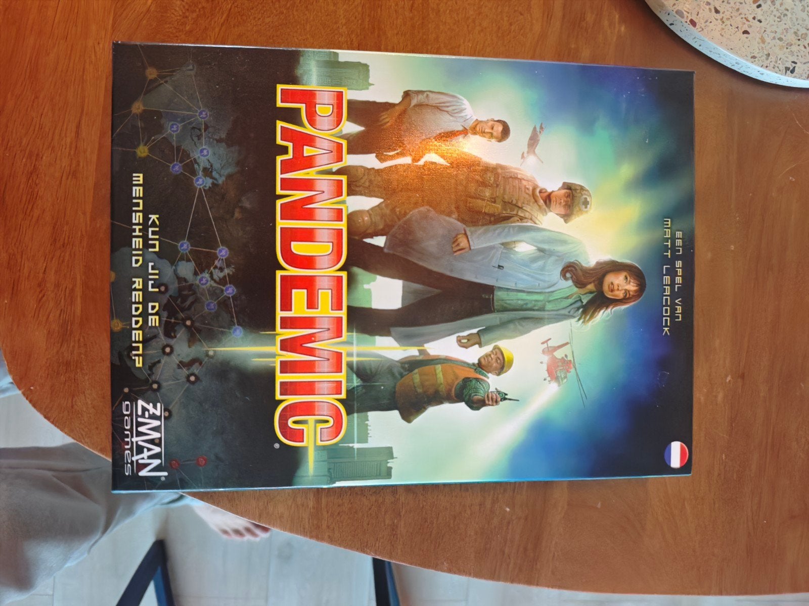 Pandemic Bordspel - zo goed als nieuw, Hobby en Vrije tijd, Een of twee spelers, Ophalen of Verzenden, Zo goed als nieuw, Z-Man Games