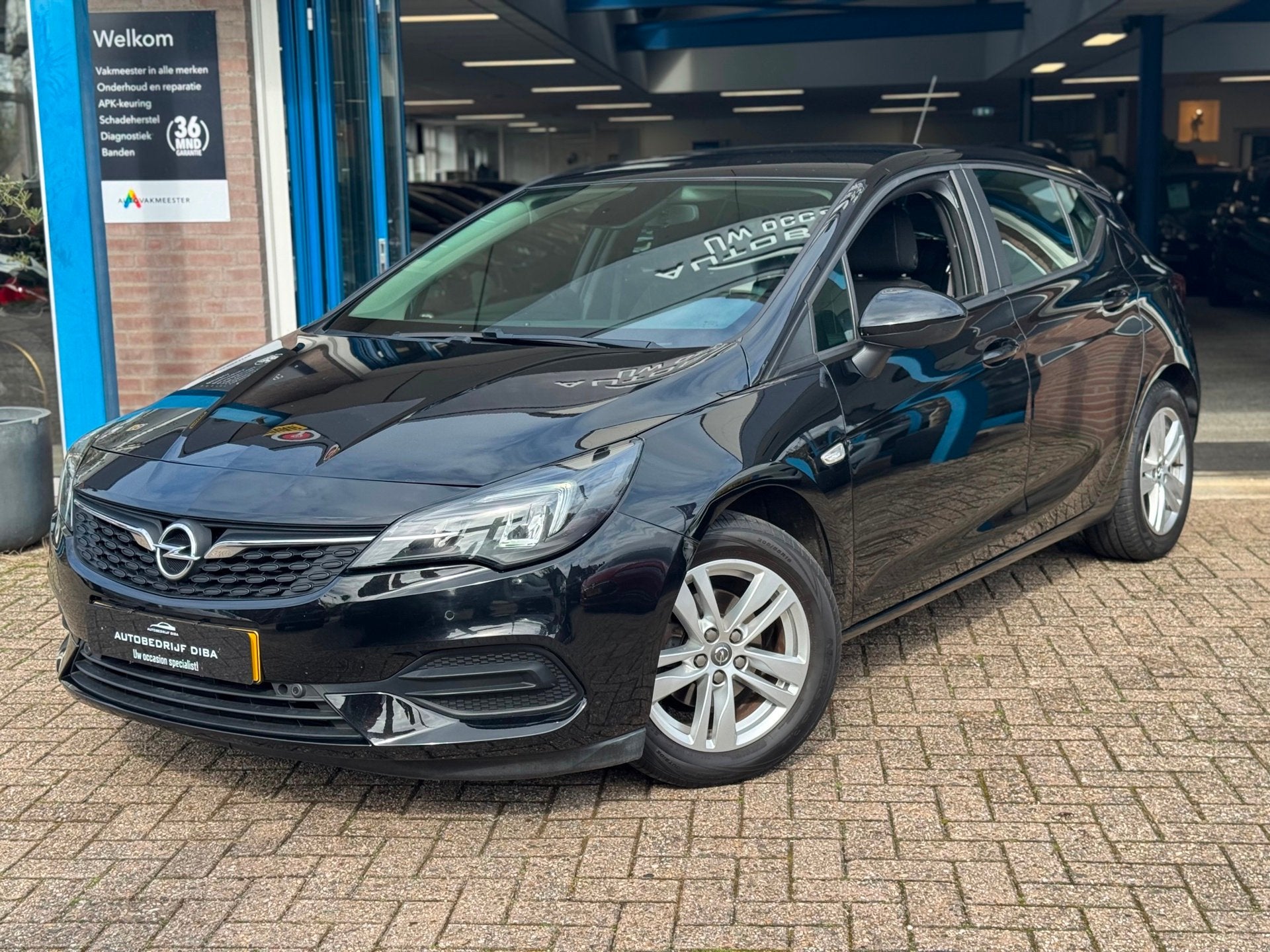 Opel ASTRA 1.2 Blitz Edition 2021 ZWART NAVI AIRCO LM NAP!, Auto's, Opel, Voorwielaandrijving, Stof, 1199 cc, 620 kg