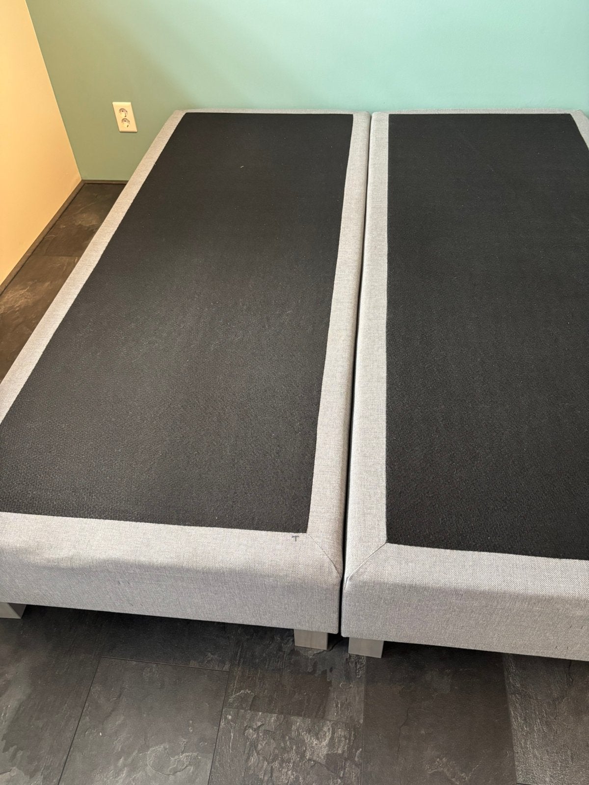 Boxspring, Ophalen, Gebruikt, Tweepersoons, 200 cm