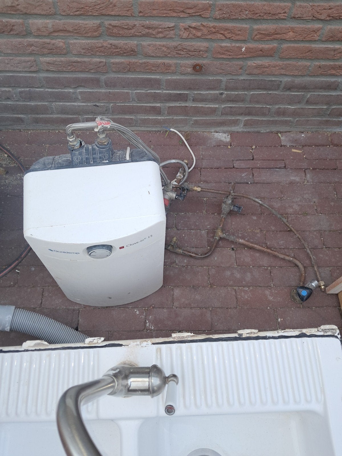 Daalderop boiler, Minder dan 20 liter, Ophalen of Verzenden, Boiler