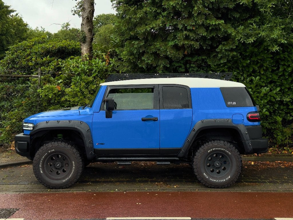 Toyota Cruiser FJ VVT-i V6 2007 Blauw, Auto's, Automaat, 1700 kg, Blauw, Leder en Stof