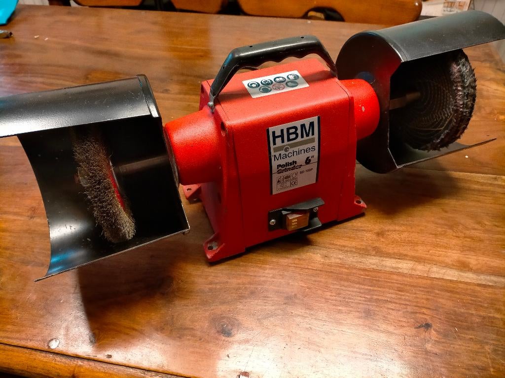 polijst machine, Ophalen, Zo goed als nieuw, Minder dan 700 watt, Werkbankslijpmachine