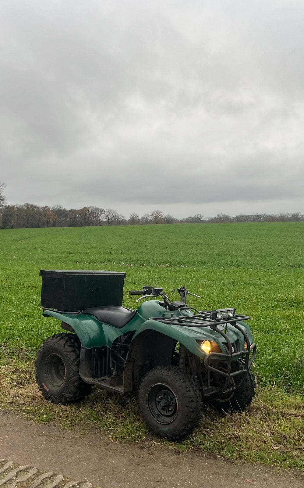 Yamaha big bear 250 landbouw quad T-kenteken, Ophalen