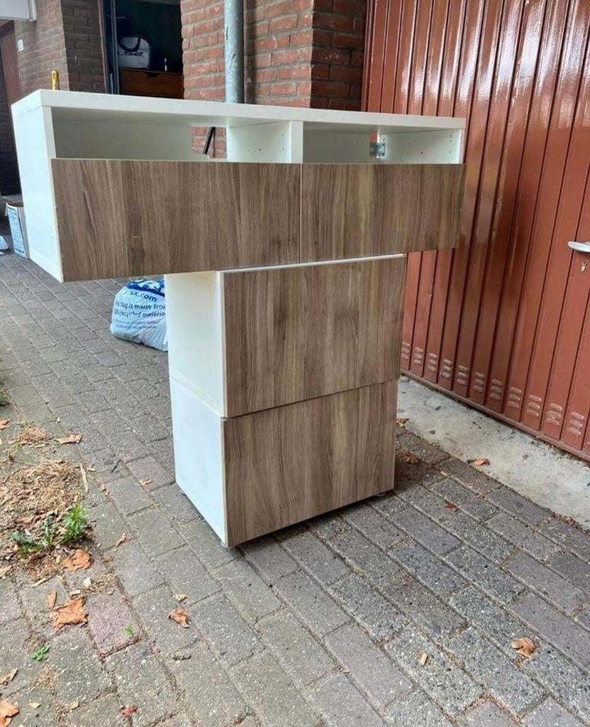 Ikea besta tv meubel, Ophalen, Gebruikt, 50 tot 100 cm, 150 tot 200 cm
