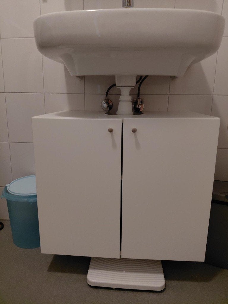 badkamer onderkast, Ophalen, (Half)hoge kast, 50 tot 100 cm, Zo goed als nieuw