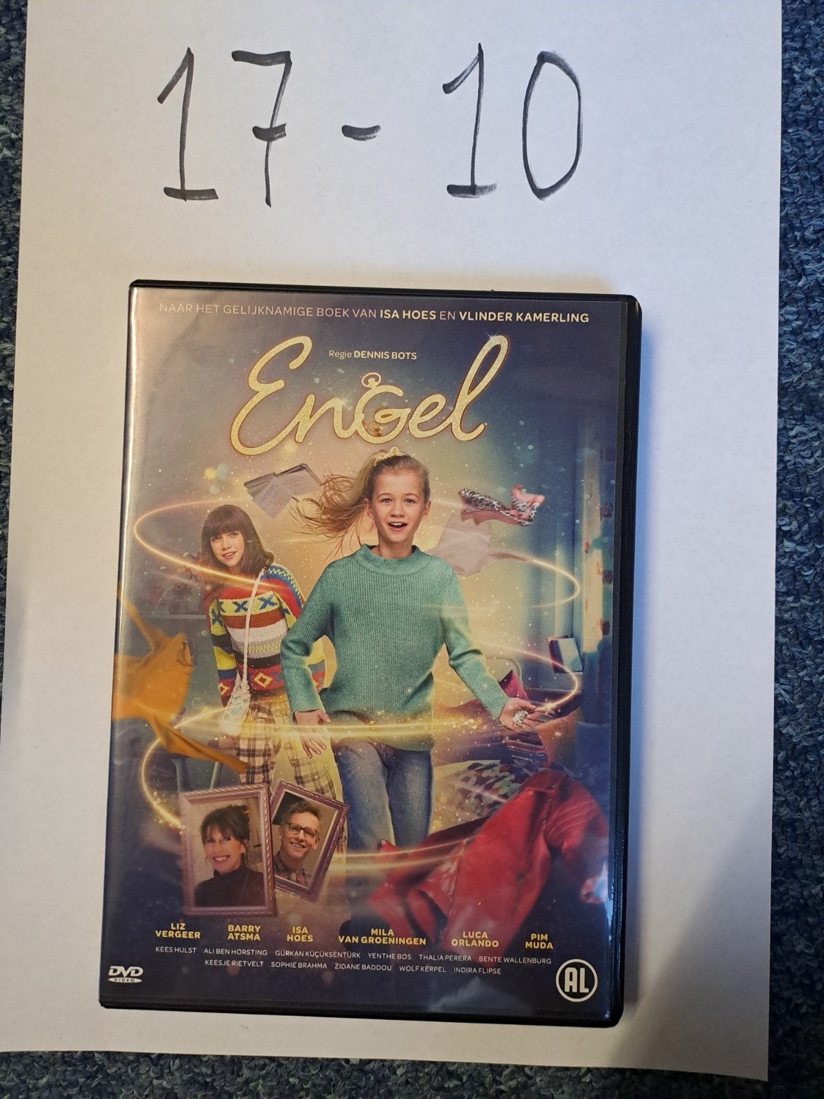 Engel DVD - Film gebaseerd op boek Isa Hoes, Alle leeftijden, Zo goed als nieuw, Familie, Film