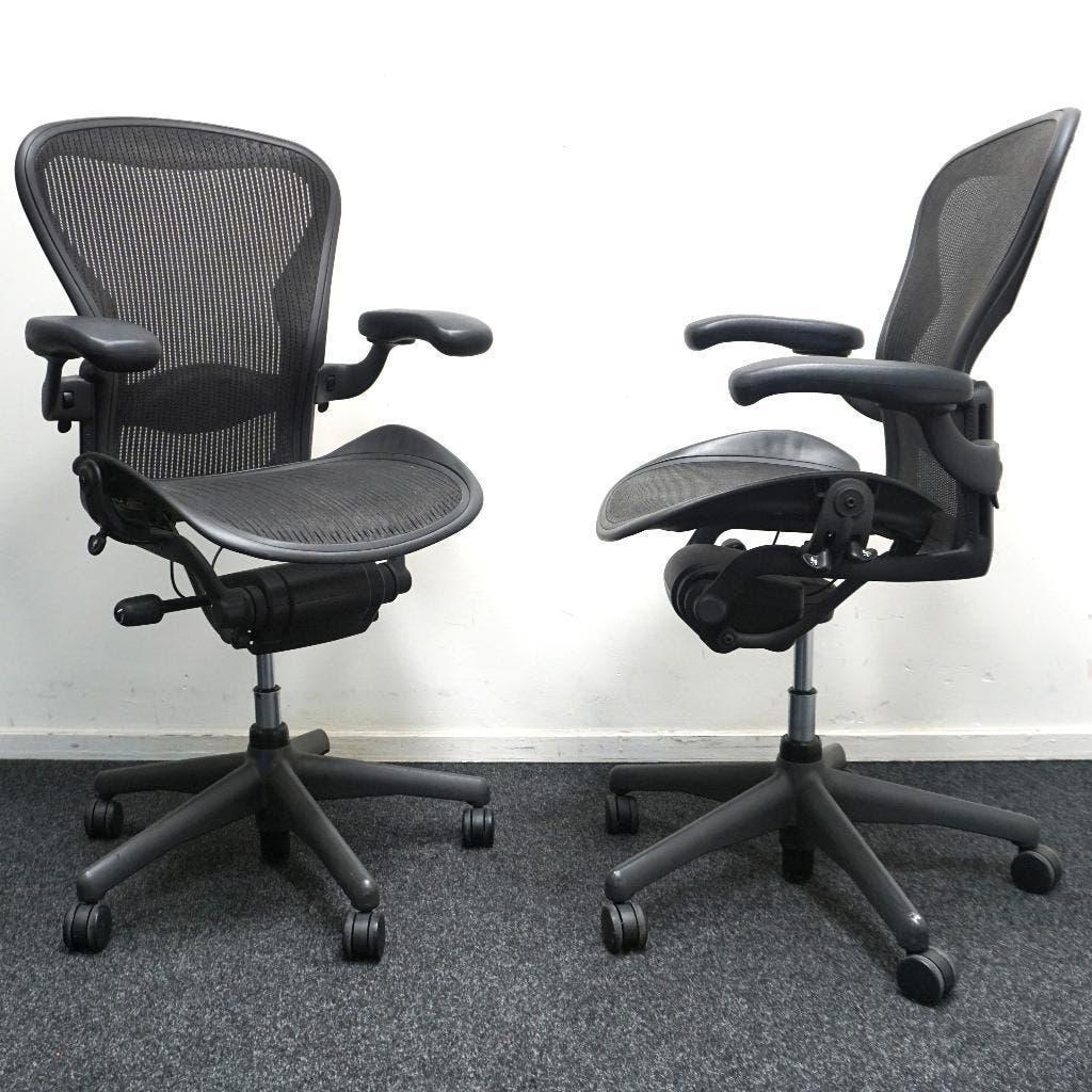 Herman Miller Aeron type B Bureaustoelen | Ergonomisch, Huis en Inrichting, Bureaustoelen, Gebruikt, Bureaustoel, Overige kleuren