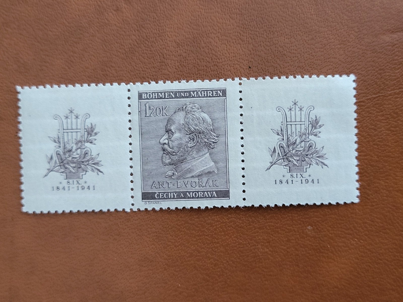Tsjecho-Slowakije 1941 Antonín Dvořák postfris, Ophalen of Verzenden, Postfris