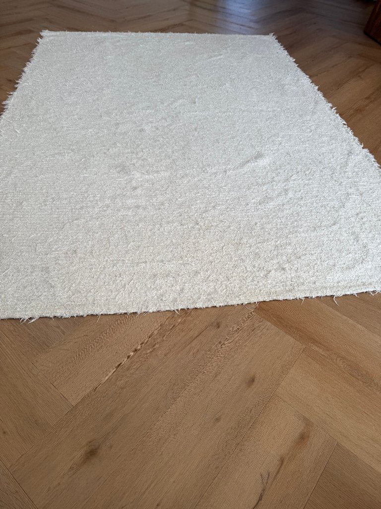Zara Home cotton rug 160x230cm, Wit, 150 tot 200 cm, 200 cm of meer, Ophalen of Verzenden
