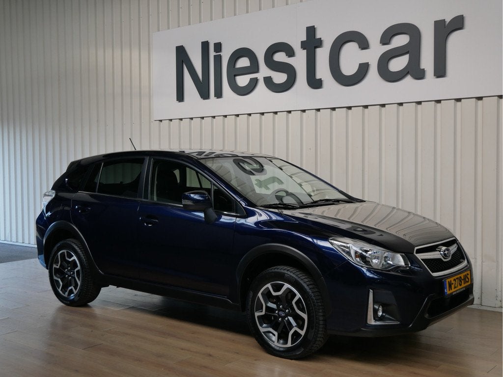 Subaru XV 2.0i Comfort AWD (bj 2016, automaat), Auto's, Subaru, 12 maanden, Euro 6, 4 cilinders, Blauw