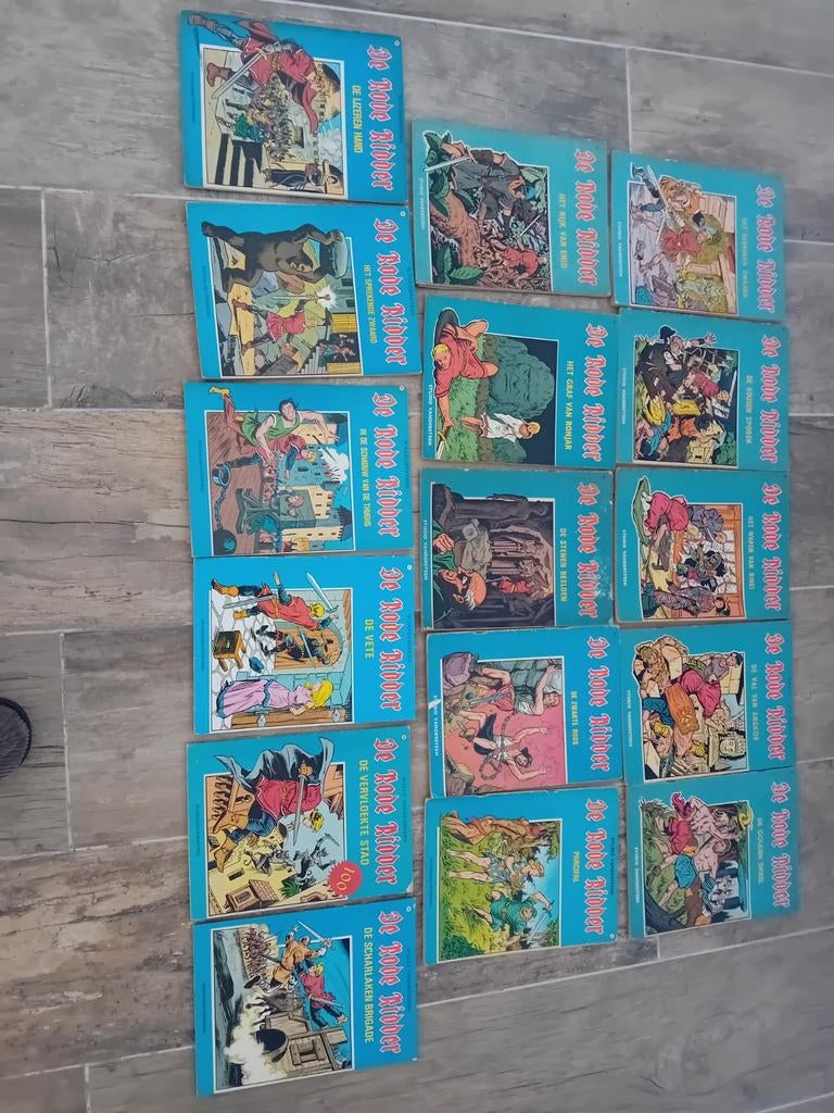 16 x de Rode Ridder, Meerdere comics, Ophalen of Verzenden, Gelezen, Europa