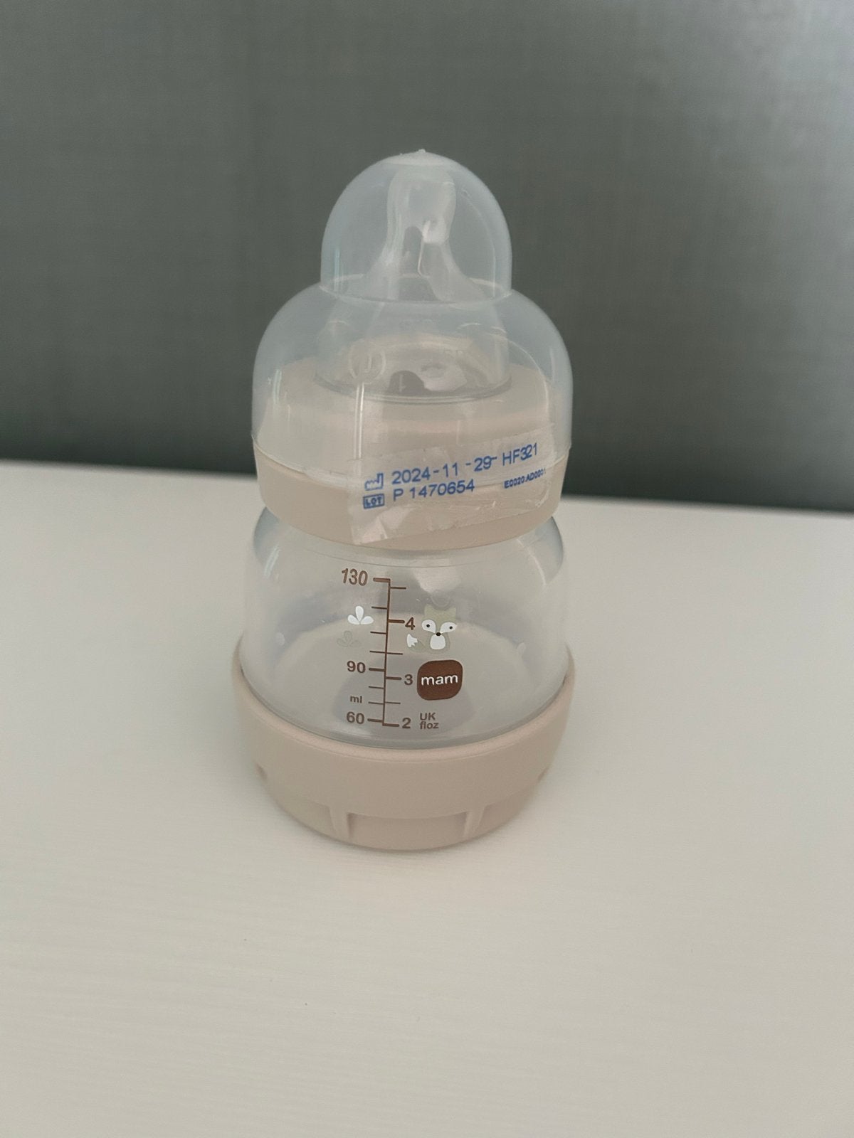 MAM Babyfles - Zo goed als nieuw, Kinderen en Baby's, Babyvoeding en Toebehoren, Ophalen of Verzenden, Nieuw, Babyfles, Overige merken