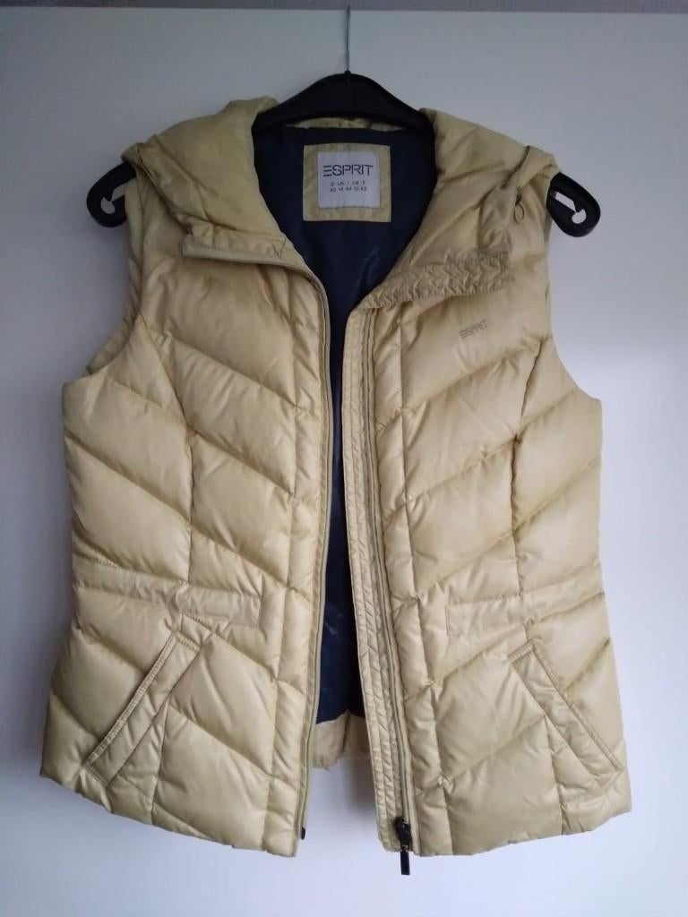 bodywarmer Esprit, ZGAN, 25 euro, Geel, Zo goed als nieuw, Esprit, Ophalen