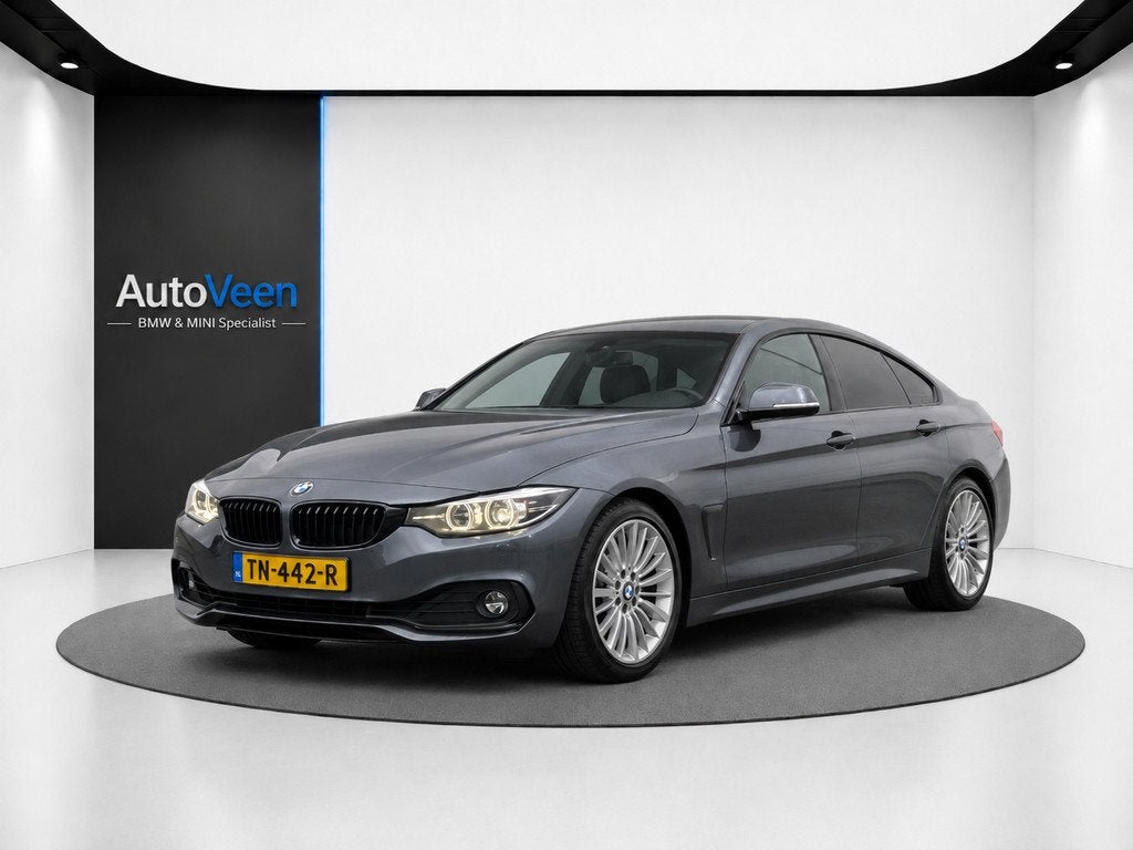 BMW 4-serie Gran Coupé 418i High Executive (SHADOW, LEDER N, Auto's, BMW, Gebruikt, Euro 6, Bedrijf, 3 cilinders