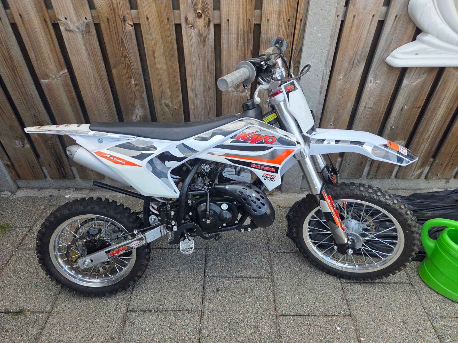 Kayo Dirtbike 60cc - Zo goed als nieuw, Ophalen, Kayo, Zo goed als nieuw, Schijfrem