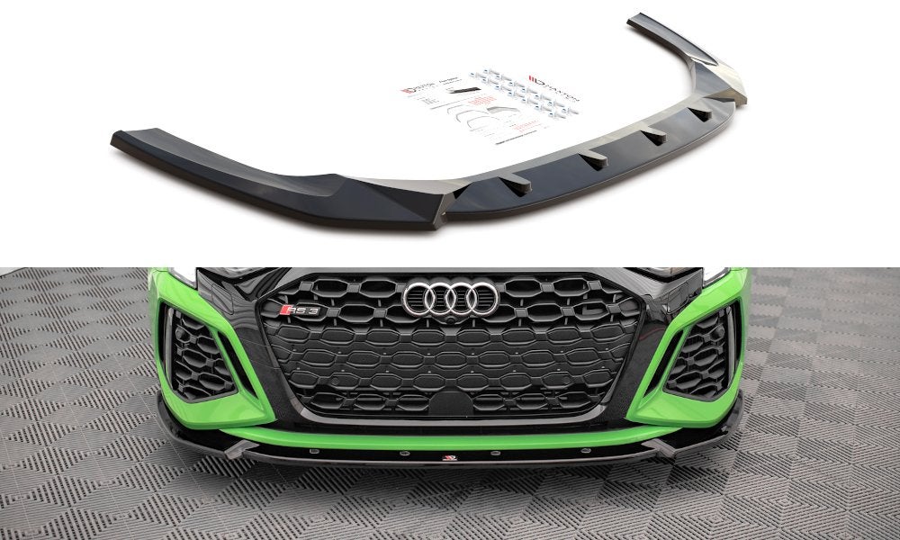 Voorlip sideskirt diffuser spoiler - Audi RS3 Sedan 8Y 20+, Ophalen of Verzenden