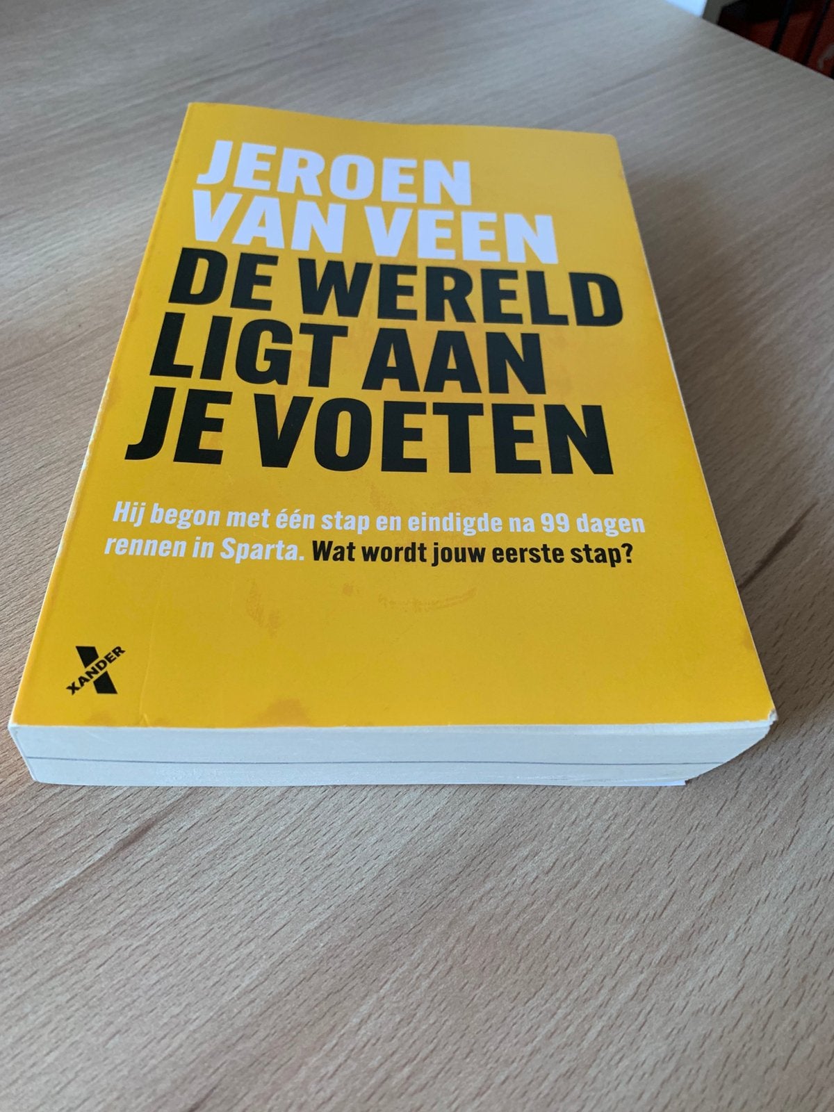 De wereld ligt aan je voeten - Jeroen van Veen, Ophalen, Zo goed als nieuw, Jeroen van Veen, Overige sporten