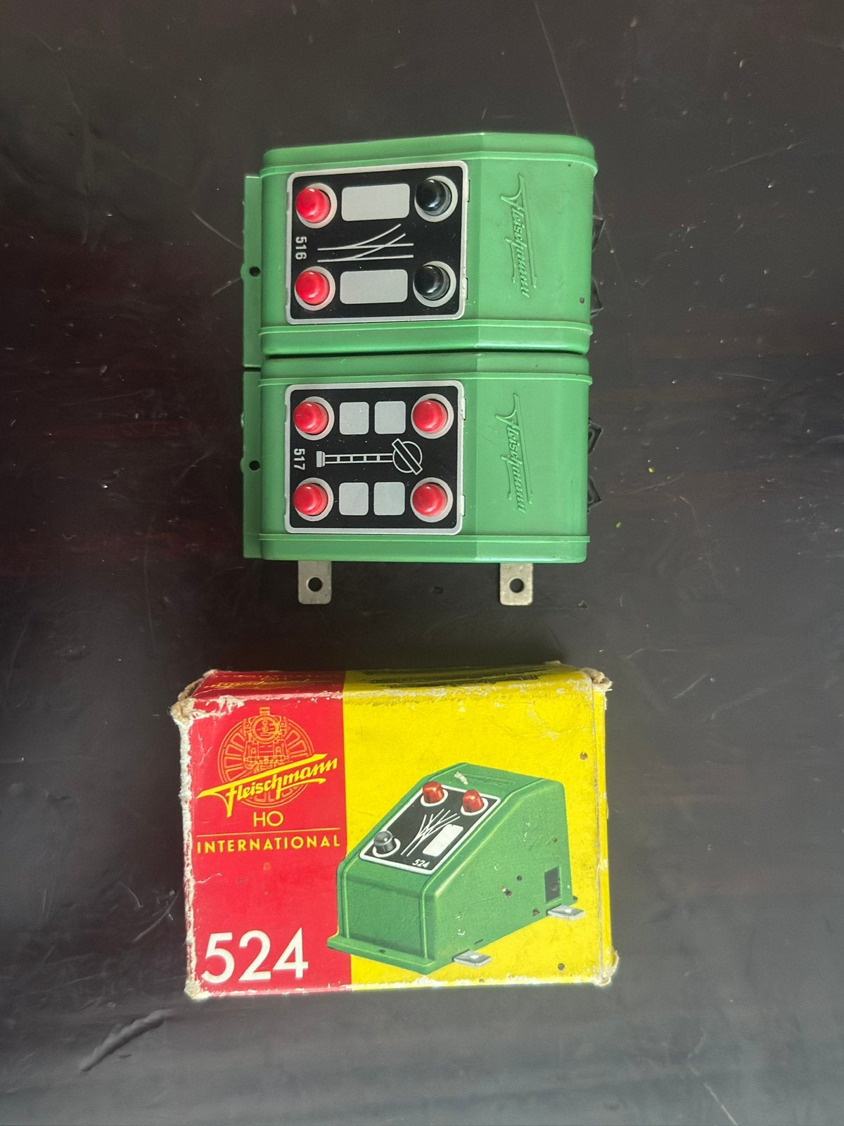 Fleischmann schakelaars 516/517/524 | modelspoor, Gebruikt, Gelijkstroom, Fleischmann, Overige typen