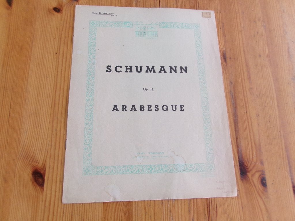 Klavarskribo - Schumann, Gebruikt, Klassiek, Ophalen of Verzenden, Artiest of Componist