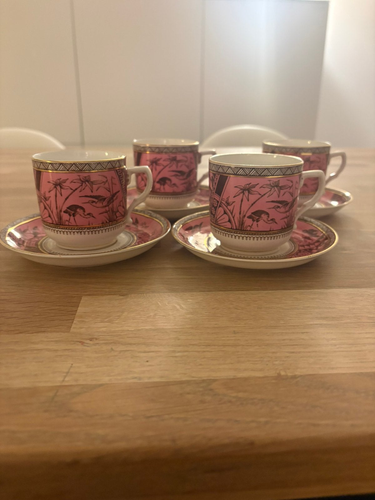 Meigh&Forester Staffordshire kop en schotels model Congo, Ophalen of Verzenden