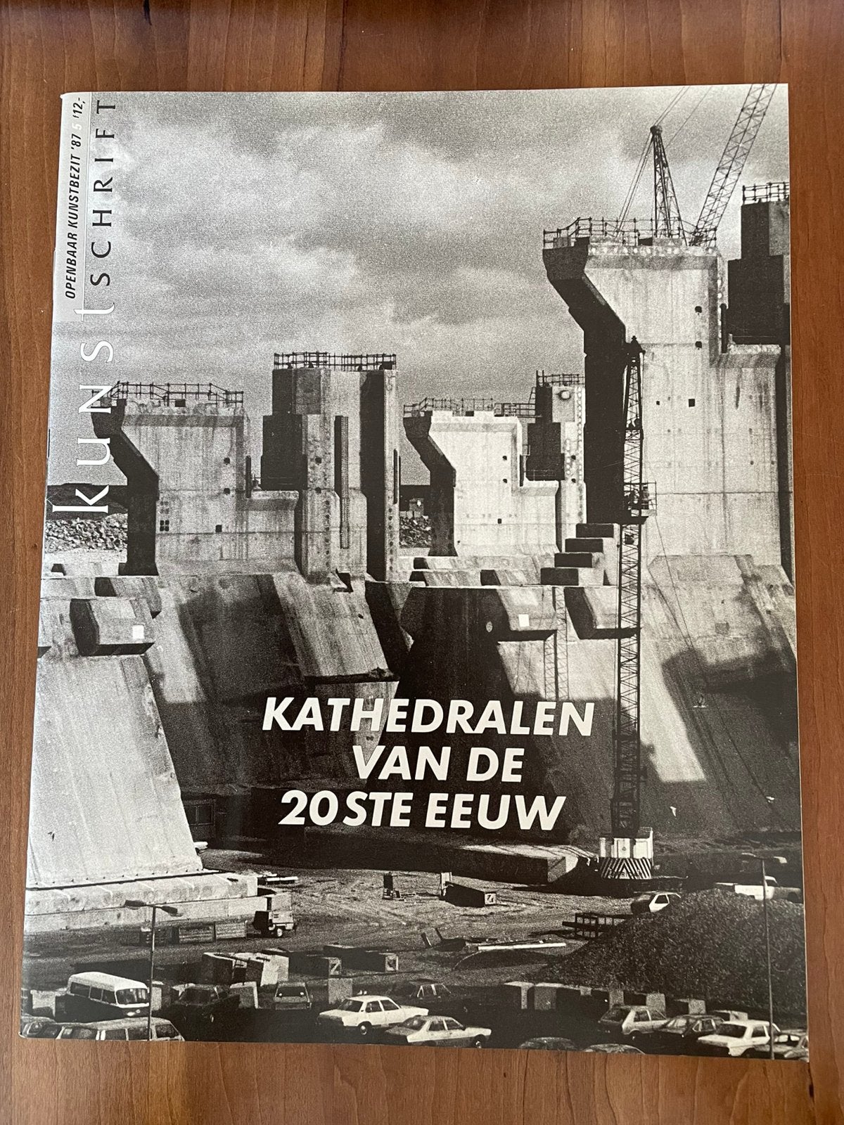 Kunstschrift 1987 nr 5 Kathedralen van de 20 ste eeuw, Boeken, Ophalen of Verzenden, Zo goed als nieuw