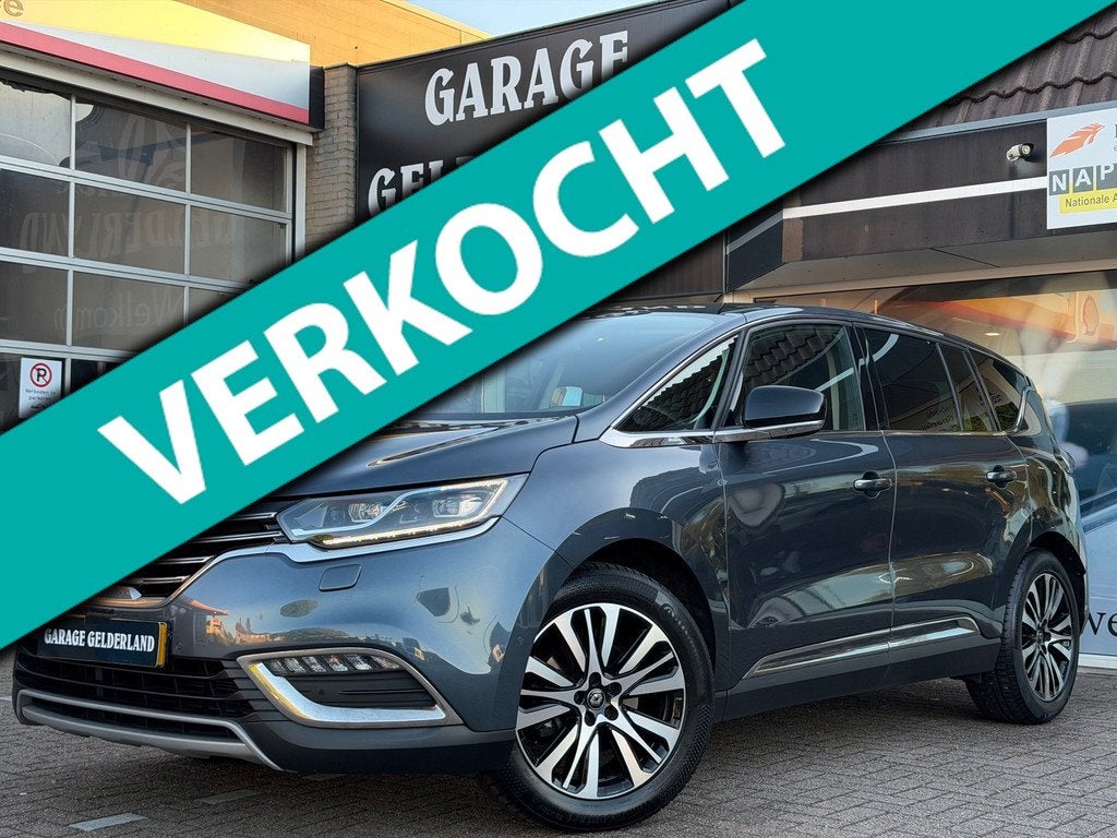 Renault Espace 1.8 TCe Initiale Paris 7p. | Pano | Leder | F, Auto's, Renault, Gebruikt, Euro 6, 2000 kg, 7 stoelen