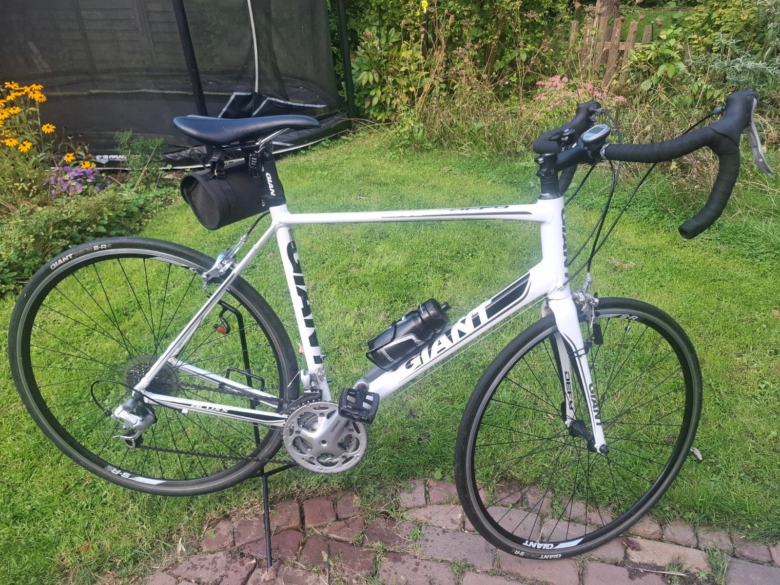 Giant Defy 3 Triple L Racefiets - Wit, Fietsen en Brommers, Ophalen, 28 inch, Gebruikt, Aluminium
