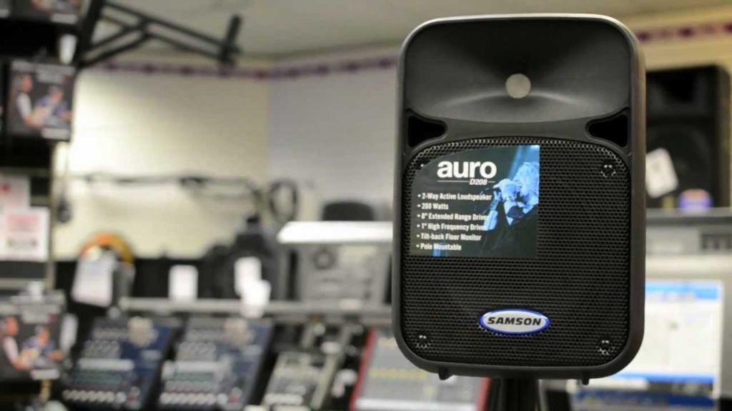 Samson Auro D208 8" Active Loudspeakers (300€ for both)